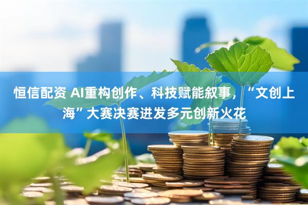 恒信配资 AI重构创作、科技赋能叙事，“文创上海”大赛决赛迸发多元创新火花